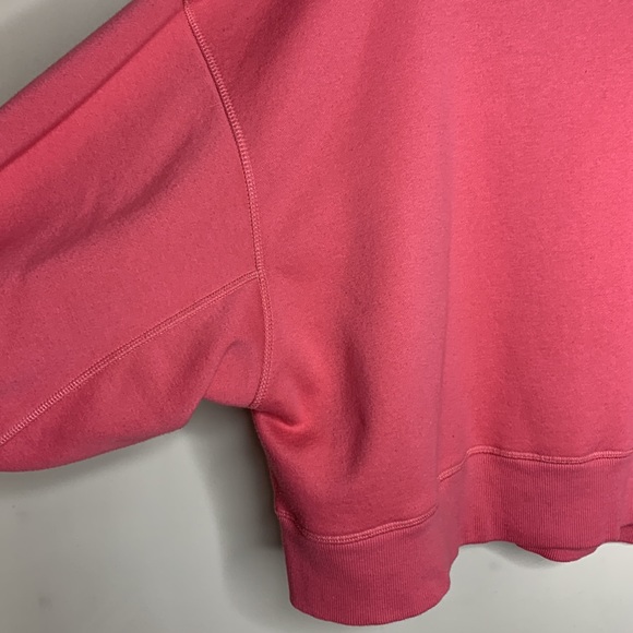 Skull House | Pretty Pink Oversized Sweatshirt ALTERNATIVE BARBIE CORE OS Crop - Picture 2 of 9